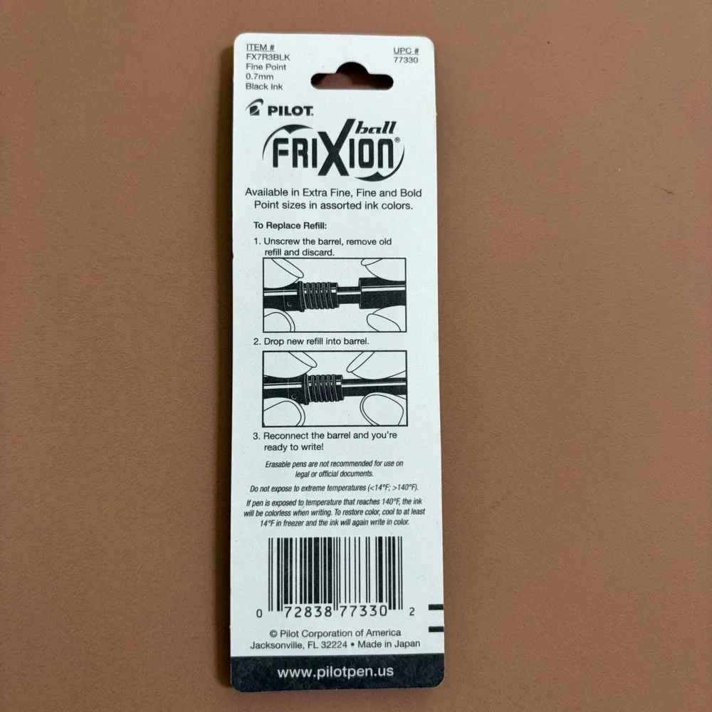 Pilot frixion ball